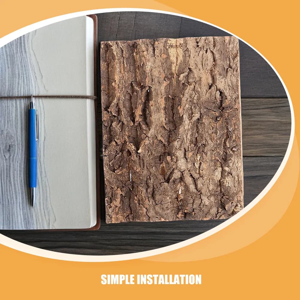 Faux Cork Bark Wall - 3 Pack - alternate view