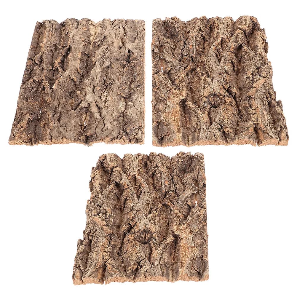 Faux Cork Bark Wall - 3 Pack